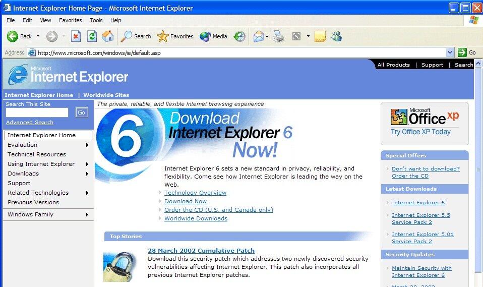 Phiên bản IE 4 được phổ biến rộng rãi với người dùng Internet thời điểm đó (Ảnh: Internet)