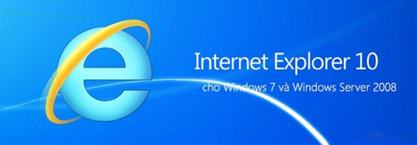 Phiên bản IE 10 chạy được trên Windows 7 (Ảnh: Internet)