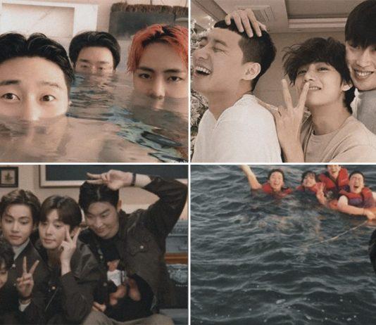 V (BTS) đã gặp gỡ hội anh em thân thiết Wooga Squad như thế nào?