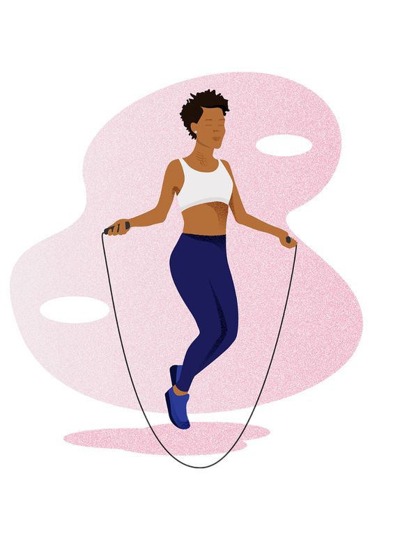 Nhảy dây là phần khởi động làm nóng cơ thể nhanh nhất. (Nguồn ảnh: Internet)