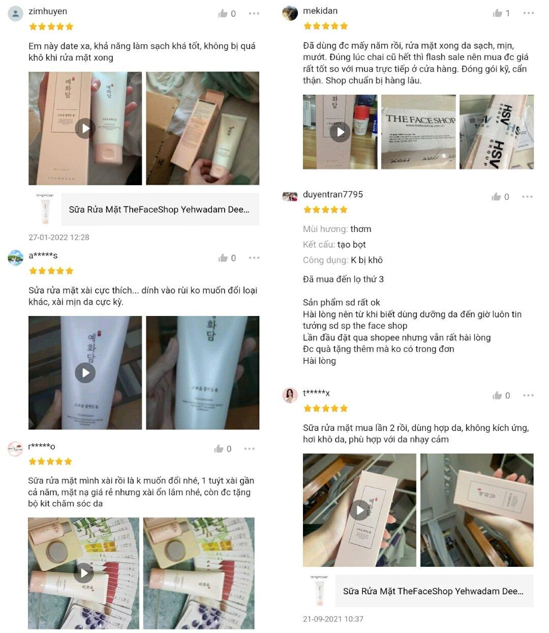Một vài nhận xét của khánh hàng trên Shopee (ảnh: BlogAnChoi)