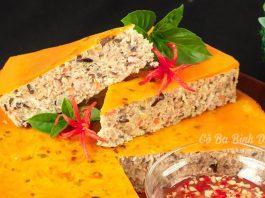 Thành phẩm chả trứng hấp