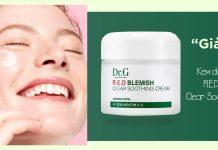 Giải mã kem dưỡng Dr.G R.E.D Blemish Clear Soothing Cream bán chạy nhất Olive Young Hàn Quốc (Nguồn: Internet).