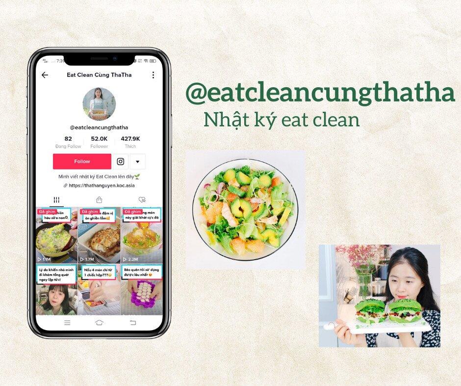 @eatcleancungthatha - Nhật ký eat clean (Ảnh: BlogAnChoi)