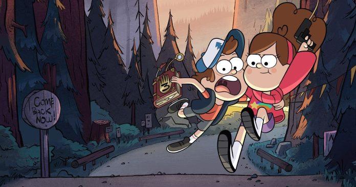 Gravity Falls và chị em nhà Pines (Nguồn: Internet)