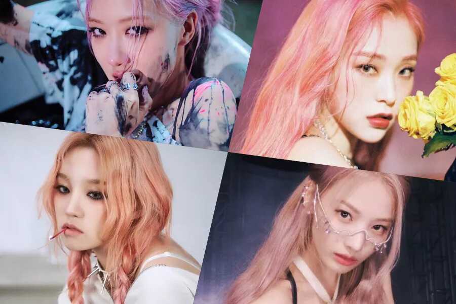 10 nữ thần tượng Kpop diện tóc hồng đẹp nhất - BlogAnChoi