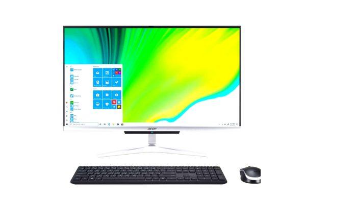 Máy tính all-in-one Acer Aspire C24 (Ảnh: Internet) Máy tính all-in-one Acer Aspire C24 (Ảnh: Internet)