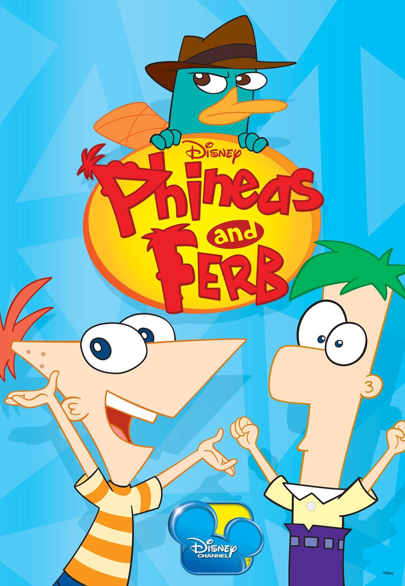 Cặp anh em thiên tài Phineas và Ferb cùng thú cưng của họ Agent-P (Nguồn: Internet)