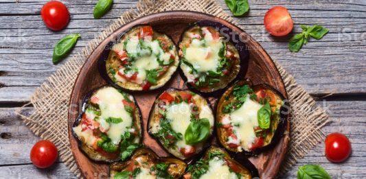 Thành phẩm Pizza cà tím. (Nguồn: Internet)