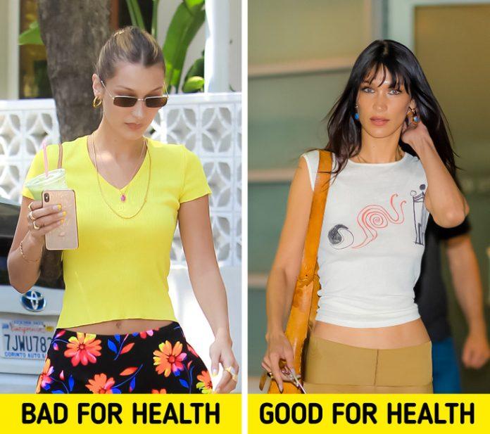 Một số loại trang phục dễ gây ảnh hưởng xấu tới sức khỏe của chúng ta (Ảnh: Internet)