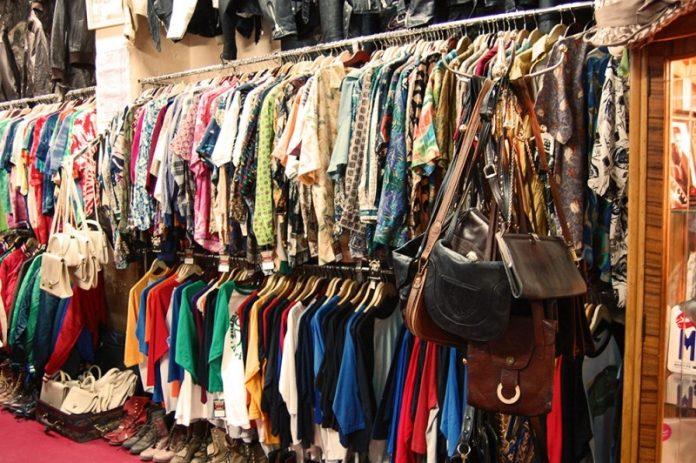 Cửa hàng quần áo secondhand (Ảnh: Internet)