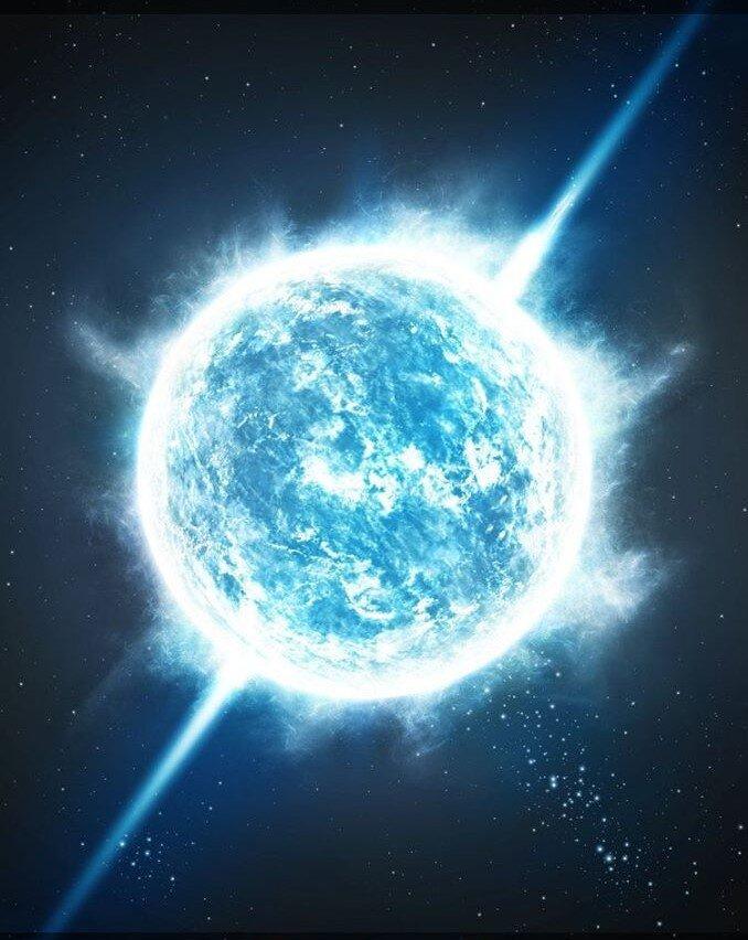 Nhiệt độ bề mặt của sao neutron lên đến hàng trăm nghìn độ C (Nguồn: Internet)
