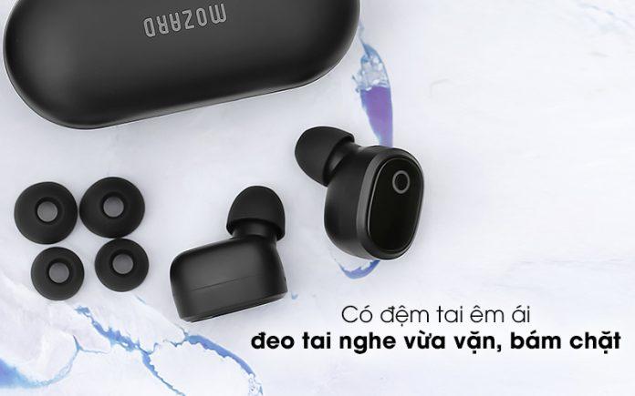 Đệm tai của tai nghe bluetooth Mozard TS13 (Nguồn: Internet)