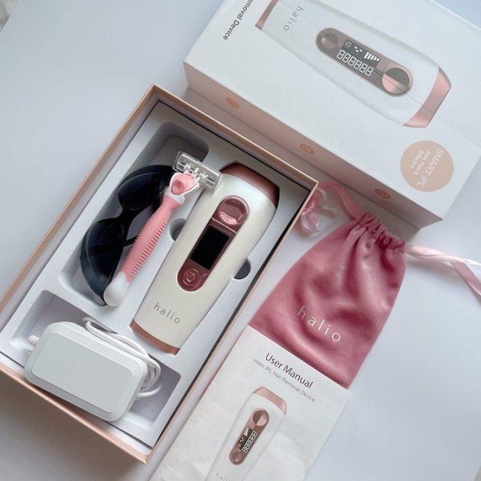 Bộ thiết bị máy triệt lông cá nhân Halio IPL Hair Removal Device (Nguồn: Internet)