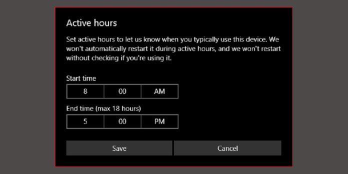 Đặt khung giờ giới hạn cho Windows Update (Nguồn: Internet)