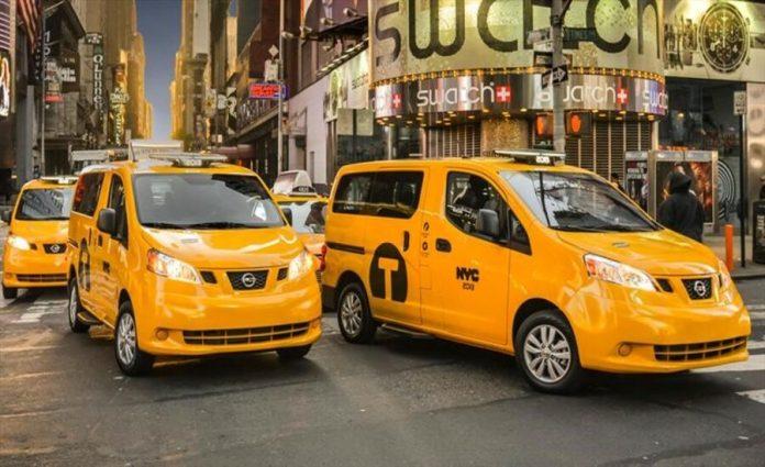 Xe taxi màu vàng (Ảnh: Internet)