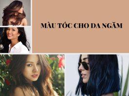 Màu tóc cho da ngăm