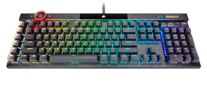 Bàn phím Corsair K100 RGB (Ảnh: Internet) Bàn phím Corsair K100 RGB (Ảnh: Internet)