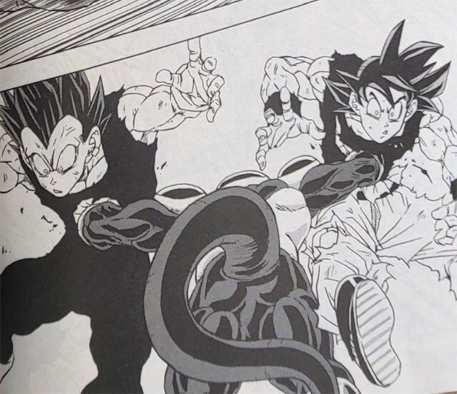 Frieza có thể dễ dàng hạ gục Goku và Vegeta dù cả 2 đang ở trạng thái mạnh nhất (Nguồn: Internet)