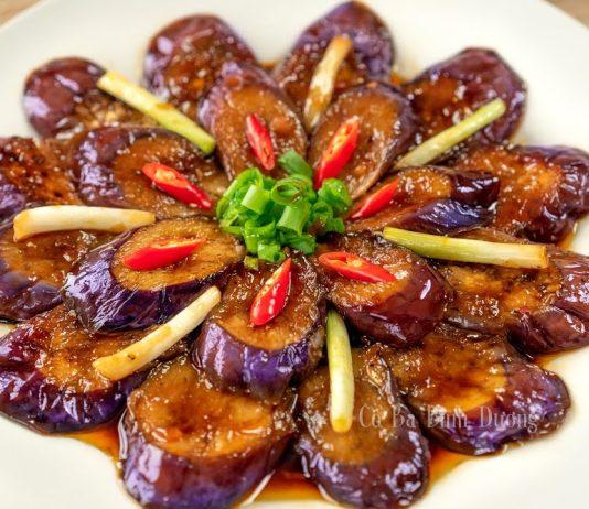 Cách làm cà tím kho tiêu đổi vị cho gia đình bạn! Cà tím kho tiêu.