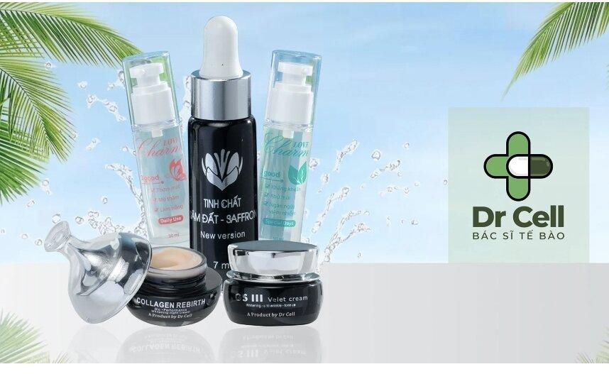 Dr Cell là thương hiệu mỹ phẩm của Việt Nam (nguồn: internet)