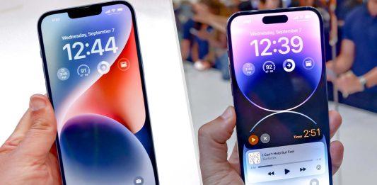 Hai mẫu iPhone có kích thước tương đương nhưng giá chênh lệch khá nhiều (Ảnh: Internet)