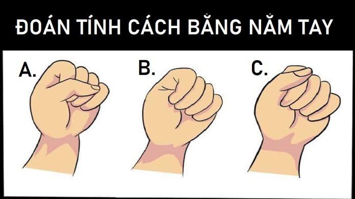 Kiểm tra tính cách: Nắm bàn tay lại để biết bạn là người thế nào (Ảnh: Internet)