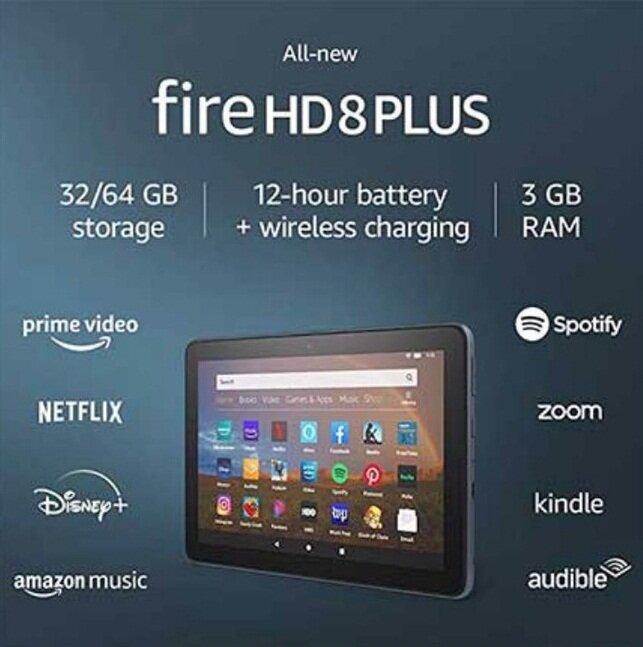 Máy tính bảng Fire HD 8 Plus (2020) (Ảnh: Internet)