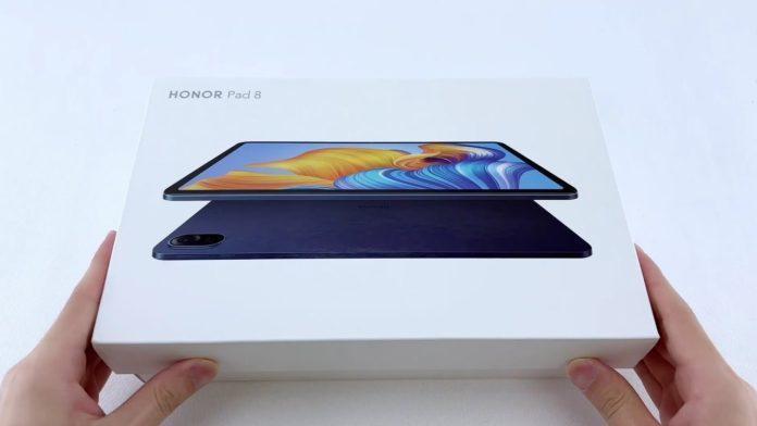 Hộp đựng sản phẩm Honor Pad 8 (Ảnh: Internet)