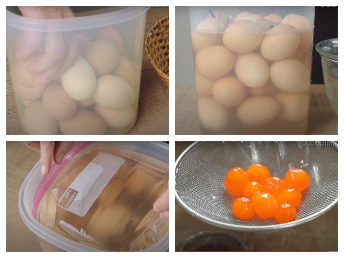 Muối trứng từ 4-6 tuần