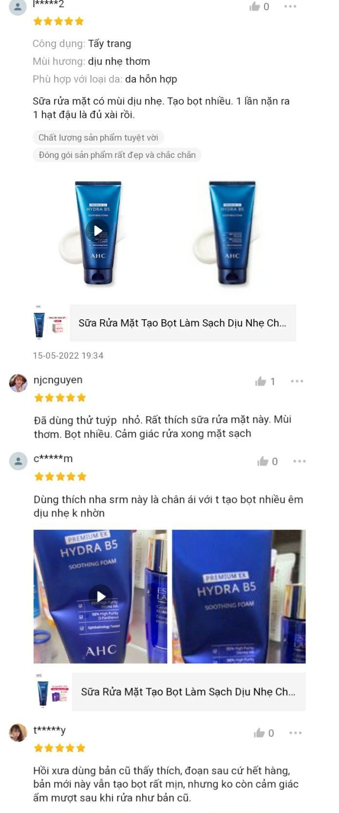 Môjt vài phản hồi của khách mua hàng trên Shopee (ảnh: BlogAnChoi)