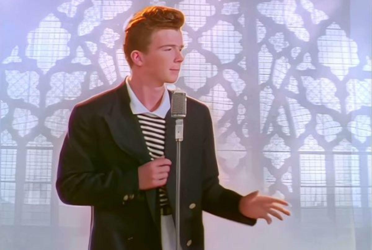 Meme Rick Roll cực kỳ thinh hành vào thời điểm hơn 10 năm trước (Ảnh: Internet)