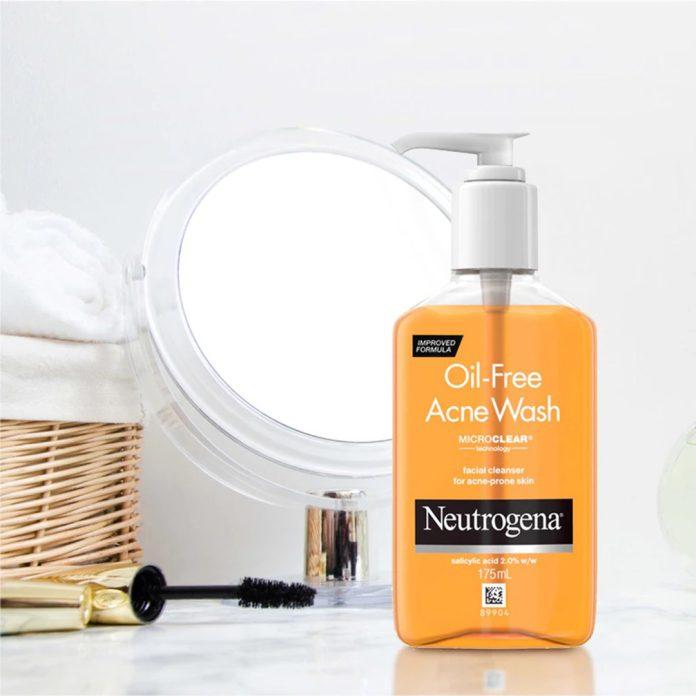 Sữa rửa mặt dành cho da mụn Neutrogena Oil Free Acne Wash (ảnh: internet)