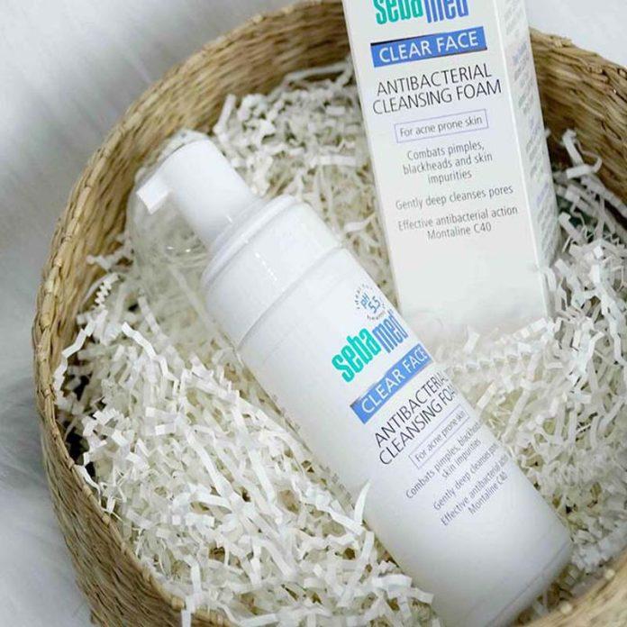 Sữa rửa mặt Sebamed Clear Face Antibacterial Cleansing Foam (ảnh: internet)