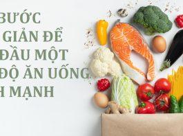 Chế độ ăn lành mạnh (Ảnh: Internet)