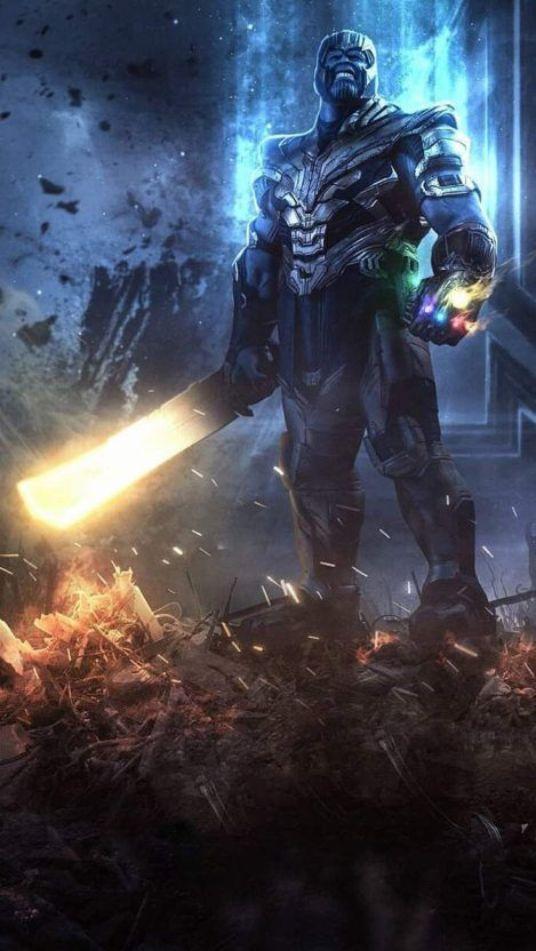 Thanos và vũ khí đặc biệt của mình gần như là bất bại trên chiến trường (Nguồn: Internet)