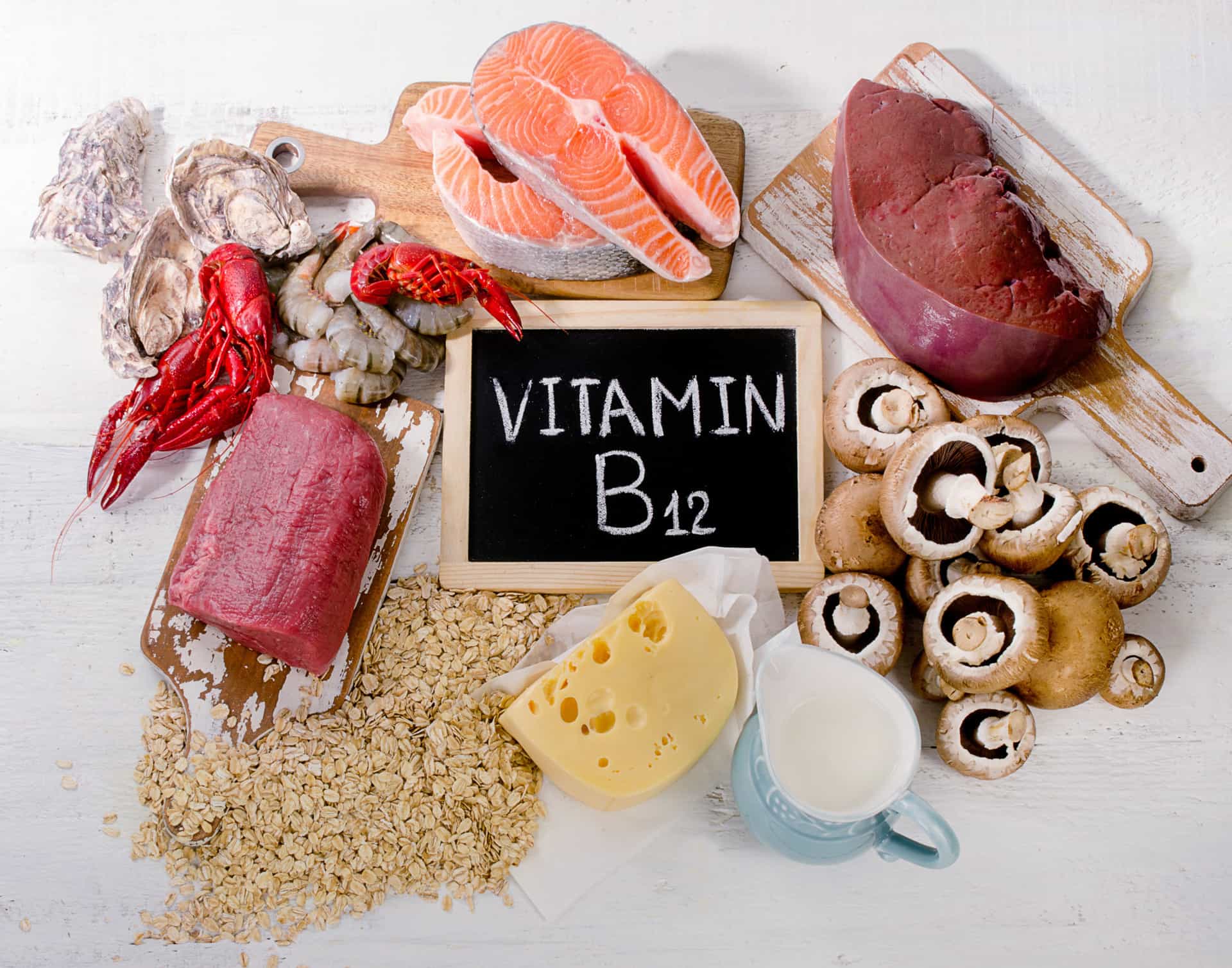 Thiếu vitamin B12 là vấn đề thường gặp ở tuổi trung niên (Ảnh: Internet)