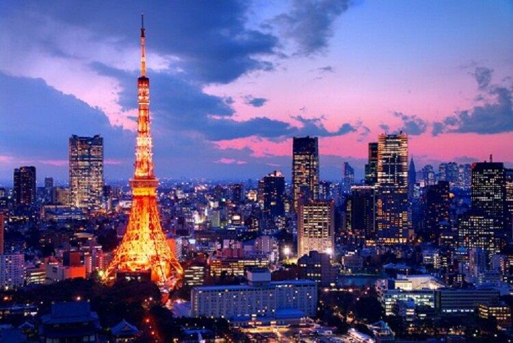 Tokyo – thành phố đáng sống của Nhật Bản (Ảnh: Internet)