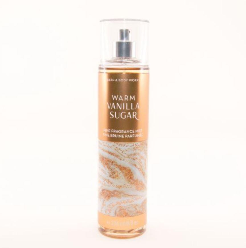 Bath & Body Works Warm Vanilla Sugar Fine Fragrance Mist. (Nguồn: Internet).