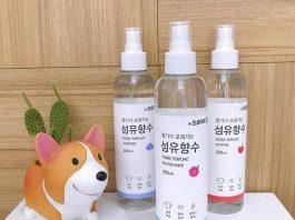 nước xịt thơm quần áo Fabric Perfume nội địa Hàn Quốc (Nguồn: internet)