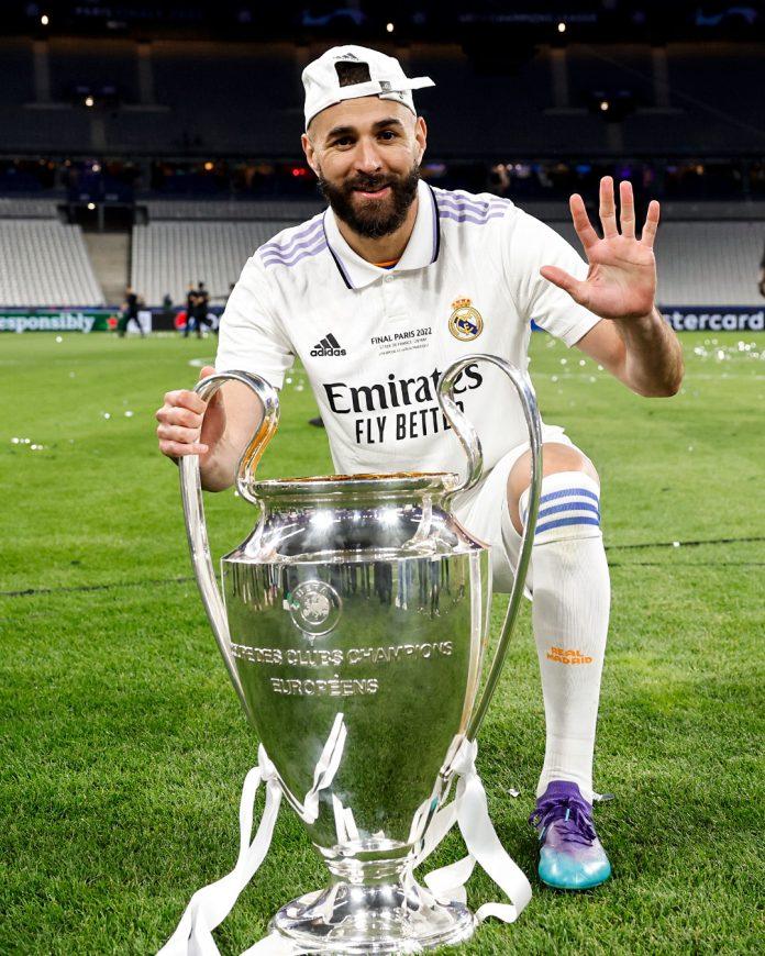 Benzema và danh hiệu UEFA Champions League (Ảnh: Internet)