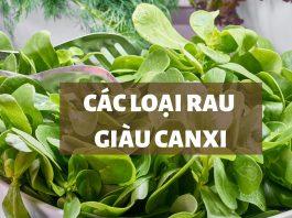 Top 6 loại rau giàu canxi (Nguồn: Internet)