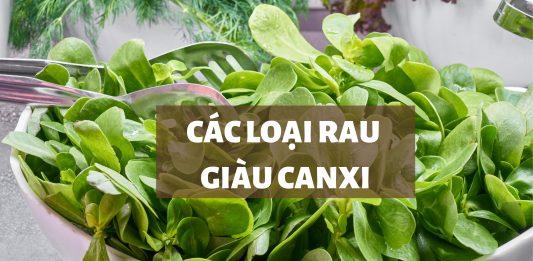 Top 6 loại rau giàu canxi (Nguồn: Internet)