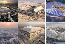 Thiết kế của sân vận động Al Bayt được lấy cảm hứng từ những chiếc lều của dân du mục Qatar (Ảnh: Internet)
