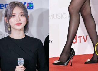 Netizen tranh cãi về “đôi giày khổng lồ” của Gaeul IVE tại The Fact Music Award 2022