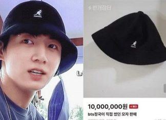 Người bán giải thích rằng Jungkook đã không yêu cầu lấy lại chiếu mũ. (Ảnh: Internet)