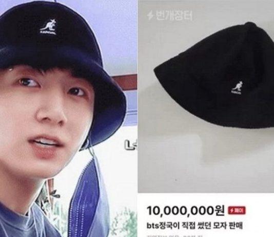 Người bán giải thích rằng Jungkook đã không yêu cầu lấy lại chiếu mũ. (Ảnh: Internet)