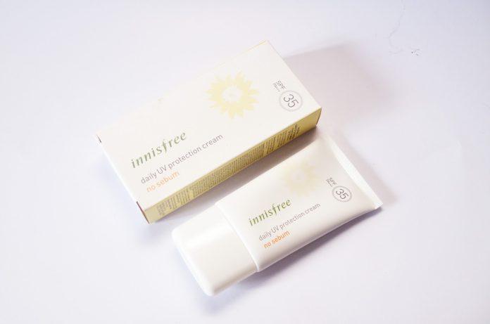 Innisfree Daily UV Protection Cream No Sebum SPF 35 PA+++ (Ảnh: Internet)