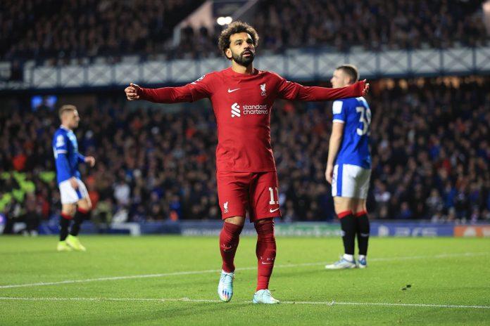 Salah có cho mình hattrick nhanh nhất lịch sử UEFA Champions League, phải chăng vị vua đã trở lại (Ảnh: Internet)