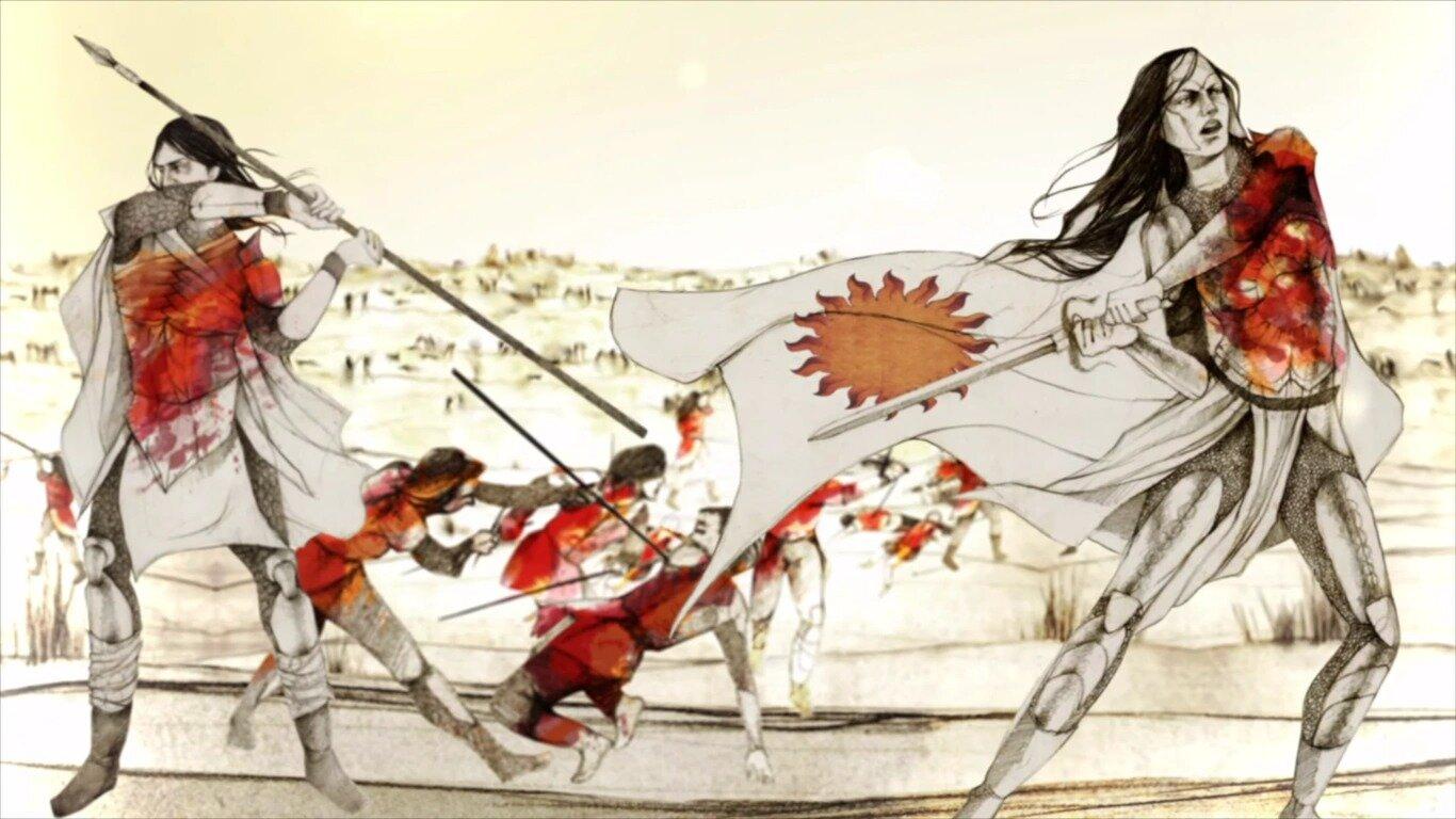 10,000 ships là loạt phim kể về Công chúa Nymeria của xứ Dorne. Nguồn: internet